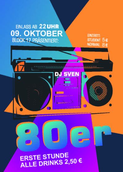 BlockNight - 80er Party